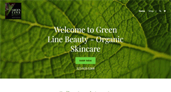 Desktop Screenshot of greenlinebeauty.com